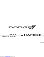 Dodge Caliber 2012 Owner's Manual