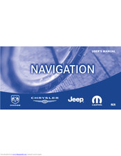Chrysler NAVIGATION User Manual