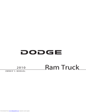 Dodge Ram Truck 2008 Owner's Manual
