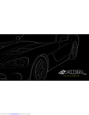 Dodge Viper ACR Owner's Manual