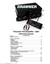 Drawmer HQ-b Operator's Manual