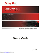 Draytek Vigor2910VGi User Manual