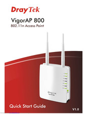 Draytek VigorAP 800 User Manual