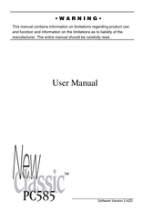 Dsc New Classic PC585 User Manual