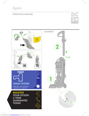 Dyson DC24 Operating Manual