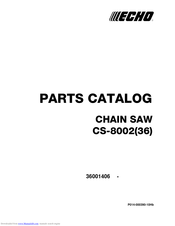 Echo CS-8002(36) Parts Catalog