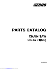 Echo CS-6701(CE) Parts Catalog