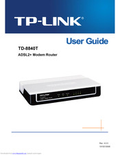 TP-Link TD-8840T User Manual