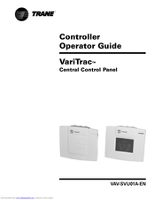 Trane VariTrac VAV-SVU01A-EN Operator's Manual