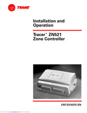 Trane Tracer ZN521 Installation And Operation Manual