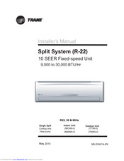 Trane R-22 Installer Manual