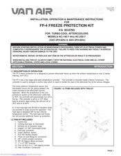 Van Air Systems FP-4 Installation, Operation & Maintenance Instructions Manual