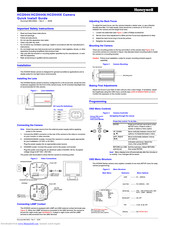 Honeywell HCD544 Quick Install Manual