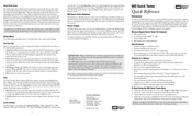 Western Digital WD Quick Tester Quick Reference Manual