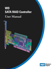 Western Digital WD Serial ATA RAID Controller User Manual