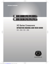 Wharfedale Pro XO-206 Operating Manual And User Manual