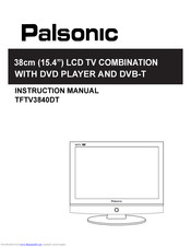 Palsonic TFTV3840DT Instruction Manual
