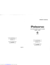 Palsonic 5155PF Owner's Manual