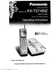 Panasonic EASA-PHONE KX-T3716NZ Operating Instructions Manual