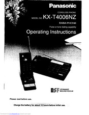 Panasonic EASA-PHONE KX-T4006NZ Operating Instructions Manual