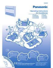 Panasonic CU-E18GFE Operating Instructions Manual