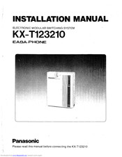 Panasonic EASA-PHONE KX-T30850 Installation Manual