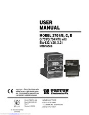 Patton electronics NetLink 2701/C User Manual