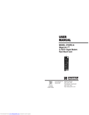Patton electronics 2703RC-A User Manual