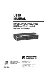 Patton electronics 3056 User Manual