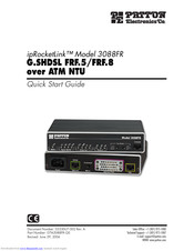 Patton electronics ipRocketLink 3088FR Quick Start Manual