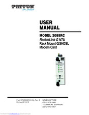 Patton RocketLink-G 3088RC User Manual
