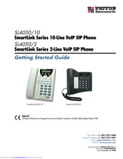 Patton electronics SL4050/10 Getting Started Manual