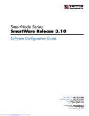 Patton electronics SmartWare Release 3.10 Software Configuration Manual