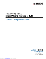 Patton electronics SmartWare Release 4.2 Software Configuration Manual