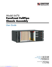 Patton electronics ForeFront 6476 User Manual