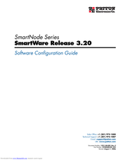 Patton electronics SmartWare Release 3.20 Software Configuration Manual