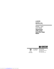 Patton Electronics 1003S User Manual