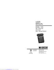 Patton Electronics 1040 User Manual
