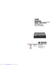 Patton electronics 1089/D User Manual