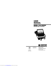 Patton Electronics 1104 Series User Manual