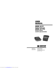 Patton Electronics 2017P User Manual
