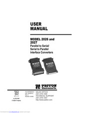 Patton electronics 2027 User Manual
