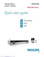 Philips Streamium WACS4500 Quick Start Manual