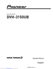Pioneer DVH-P3150UB Operation Manual