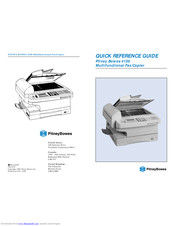 Pitney Bowes 4100 Quick Reference Manual