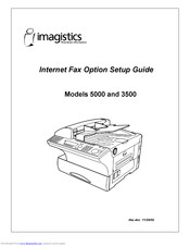 imagistics VarioPrint 5000 Setup Manual