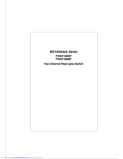 Planet NOVASwitch FNSW-8088F User Manual