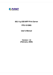 Planet FPS-1010MG User Manual