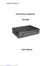 Planet ISA-4000 User Manual