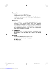 Planet WFT-202 User Manual